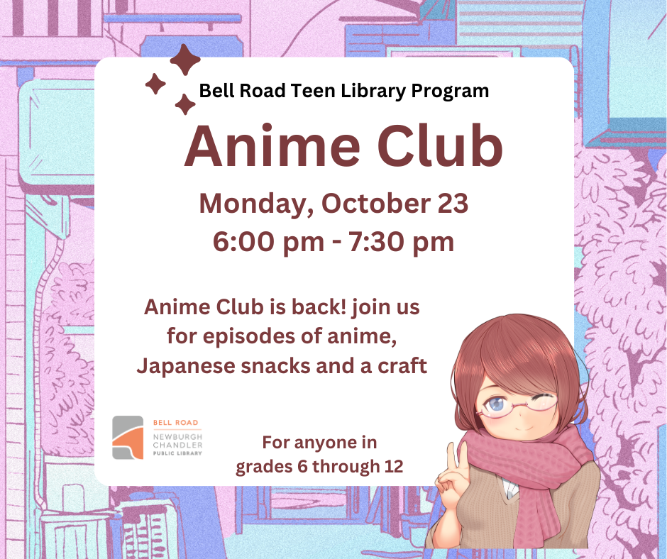 Teen Anime Club – Campbell County Public Library