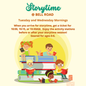 Bell Road Kids-Storytime @ Bell Road @ Newburgh Chandler Public Library | Newburgh | Indiana | United States